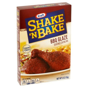 Kraft Shake 'N Bake BBQ Glaze Seasoned Coating Mix 170g