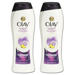 Olay Age Defying Body Wash 2 Pack (399ml per bottle)