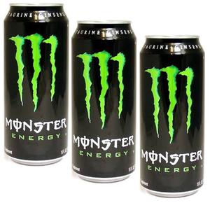 Monster Energy Drink 3 Pack (473ml per can)