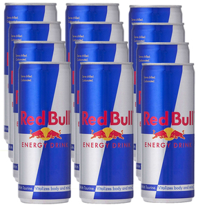 Red Bull Energy Drink 12 Pack (250ml per bottle)