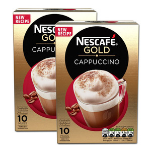 Nescafe Gold Cappuccino 2 Pack (10's per box)