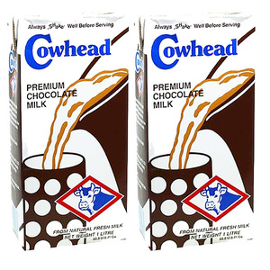 Cowhead Chocolate 2 Pack (1L per pack)