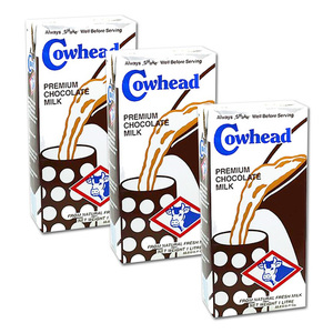 Cowhead Chocolate 3 Pack (1L per pack)