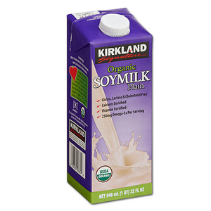 Kirkland Signature Organic Plain Soy Milk 946ml