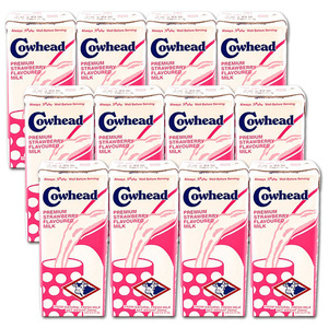 Cowhead Strawberry 12 Pack (250ml per pack)