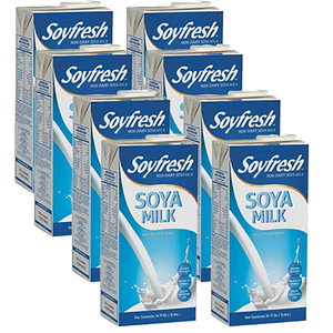 Soyfresh Soya Milk Natural 8 Pack (1L per pack)