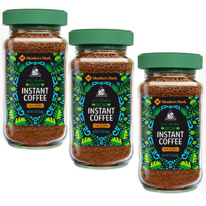 Member's Mark Coffee Instant Decaf 3 Pack (340g per pack)