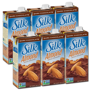 Silk Pure Almond Dark Chocolate 6 Pack (946ml per pack)