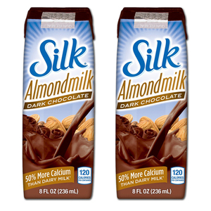 Silk Pure Almond Dark Chocolate 2 Pack (236ml per pack)