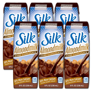 Silk Pure Almond Dark Chocolate 6 Pack (236ml per pack)