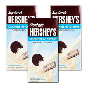 Hershey's Soyfresh Cookies n Cream 3 Pack (946ml per pack)