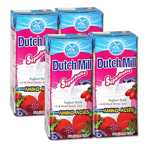Dutch Mill Mixed Berries Yogurt 4 Pack (180ml per pack)