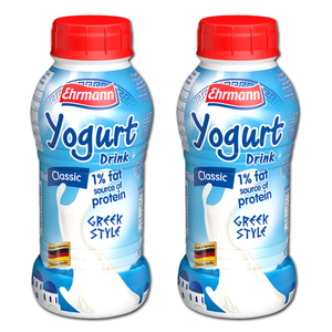 Ehrmann Greek Yogurt Drink 2 Pack (330g per bottle)