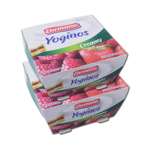 Ehrmann Yoginos Strawberry Raspberry 2 Pack (4's per pack)