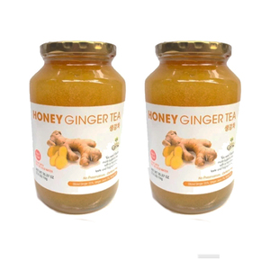 Honey Citron Honey Ginger Tea 2 Pack (1kg per bottle)