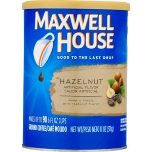 Maxwell House Hazelnut Ground Coffee 311g