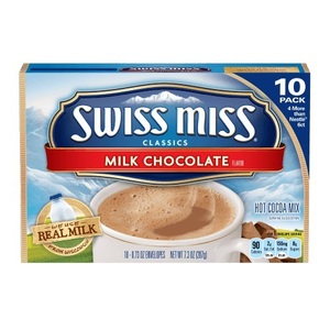 Swiss Miss Milk Chocolate 10 Pack (20.7g per Pack)