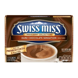 Swiss Miss Dark Chocolate Sensation 8 Pack (35g per Pack)