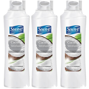 Suave Tropical Coconut Conditioner 3 Pack (354ml per bottle)