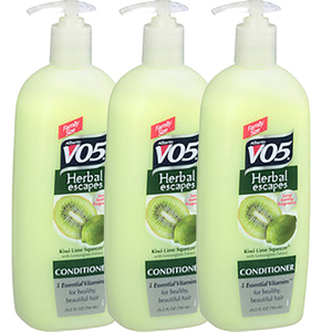 Alberto VO5 Herbal Escapes Kiwi Lime Squeeze Conditioner 3 pack (784ml per pack)