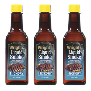Wright's Hickory Flavored Liquid Smoke 3 Pack (103ml per pack)