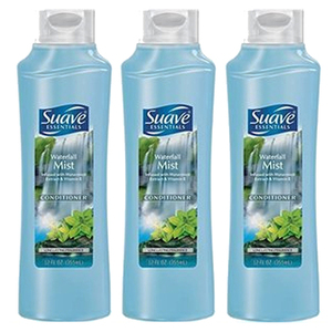 Suave Refreshing Waterfall Mist Conditioner 3 pack (355ml per pack)