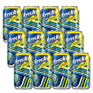 Lipton Brisk Lemon Iced Tea 12 pack (355ml per can)