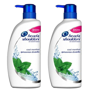 Head & Shoulder Cool Menthol Shampoo 2 pack (850ml per pack)