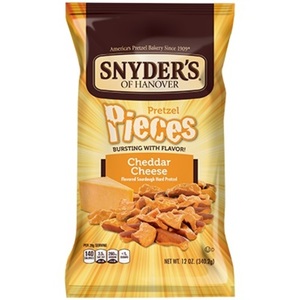 Snyder's of Hanover Pretzel Pieces Cheddar Cheese 340.2g