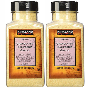 Kirkland Signature Granulated California Garlic 2 pack (510g per pack)