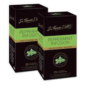 Lipton Peppermint Tea 2 Pack (25 Count per pack)