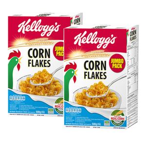 Kellogg's Corn Flakes 2 Pack ((500g per pack))
