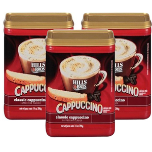 Hills Bros Cappuccino Classic 3 Pack (396g per pack)