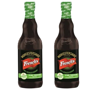 French's Worcestershire Reduced Sodium Sauce 2 Pack (340g per pack)