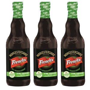 French's Worcestershire Reduced Sodium Sauce 3 Pack (340g per pack)