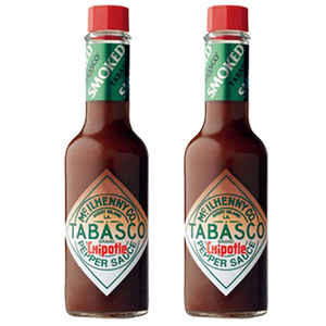 Tabasco Chipotte Pepper Sauce 2 Pack (60ml per Bottle)