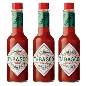 Tabasco Original Red Sauce 3 Pack (60ml Per Bottle)