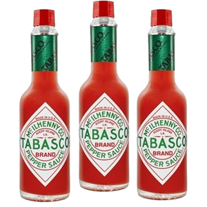 Tabasco Pepper Sauce 3 Pack (350ml Per Bottle)