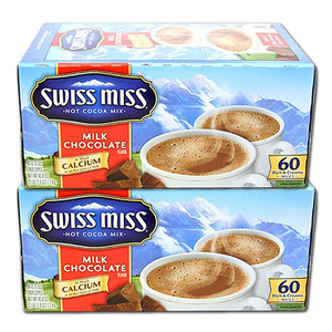 Swiss Miss Milk Choco Hot Cocoa 2 Pack (60 Count per box)
