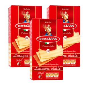 Pasta ZARA 112 Lasagna Gialle 3 Pack (500g Per Pack)
