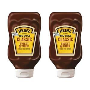 Heinz Classic Sweet & Thick BBQ Sauce 2 Pack (606g Per Pack)