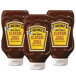 Heinz Classic Sweet & Thick BBQ Sauce 3 Pack (606g Per Pack)