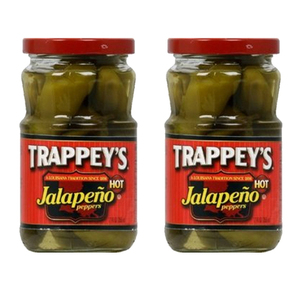 Trappey's Hot Jalapeno Pepper 2 Pack (340g Per Jar)