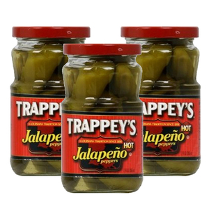 Trappey's Hot Jalapeno Pepper 3 Pack (340g Per Jar)