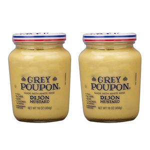 Grey Poupon Dijon Mustard 2 Pack (454g Per Jar)