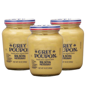Grey Poupon Dijon Mustard 3 Pack (454g Per Jar)