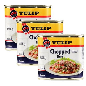 Tulip Chopped Ham 3 Pack (340g Per Can)