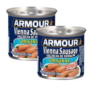 Armour Star Vienna Sausage Original 2 Pack (130g Per Can)