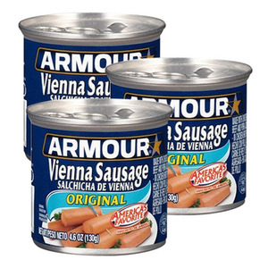 Armour Star Vienna Sausage Original 3 Pack (130g Per Can)