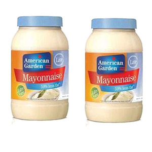 American Garden Lite Mayonnaise 2 Pack (450g Per Jar)